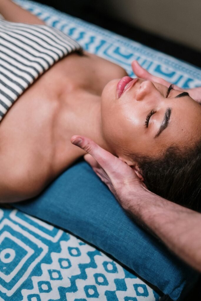 pexels-photo-3997993-3997993 Indulge in a calming facial massage in a luxury spa setting, promoting relaxation and wellness.